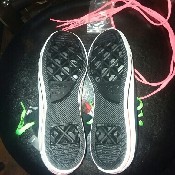 Mens Custom Off White Theme Converse Chuck Taylor - Picture 2 of 7